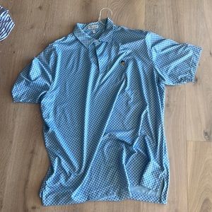 Blue Peter Millar golf shirt, size XL